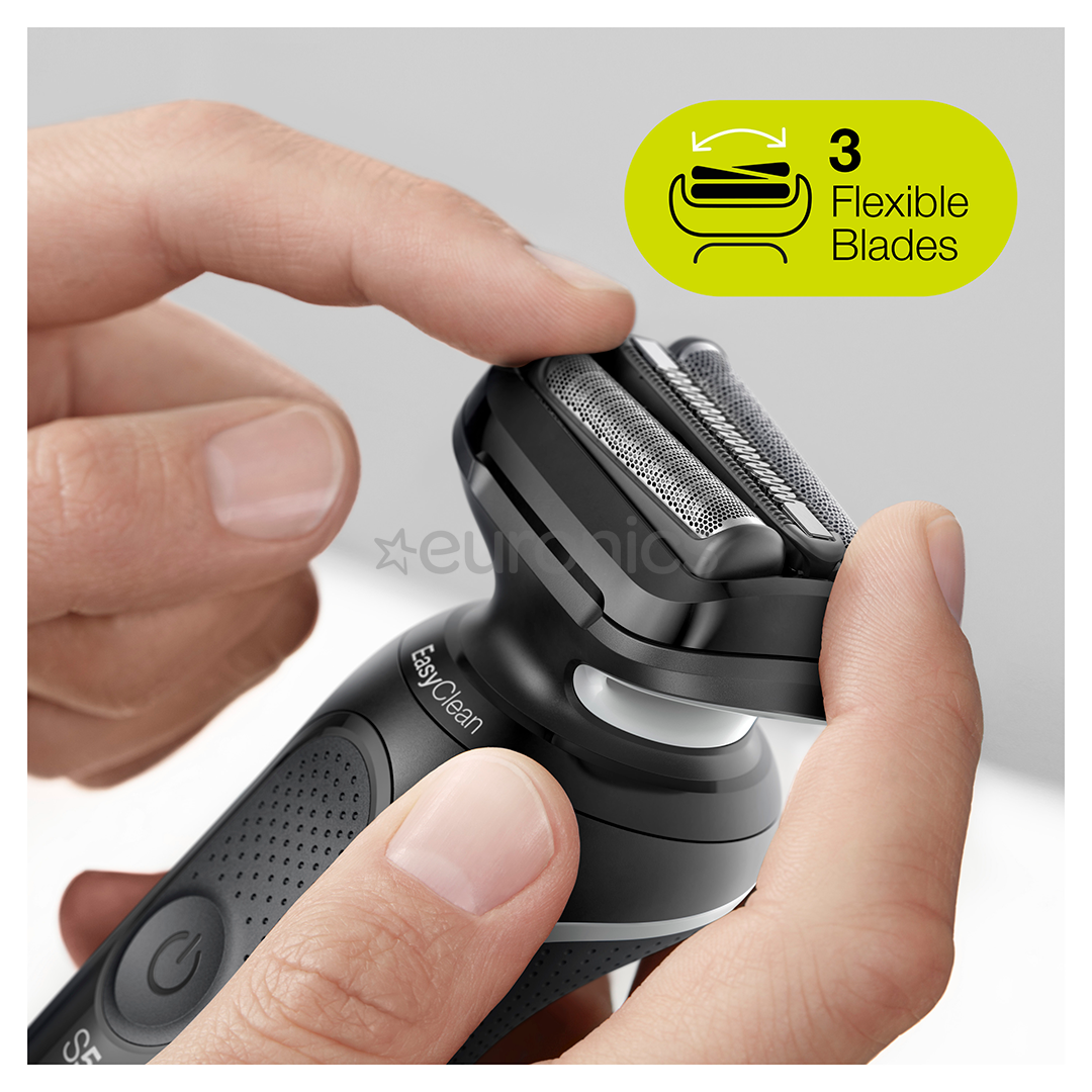 Braun Series 5 Wet & Dry, белый/черный - Бритва