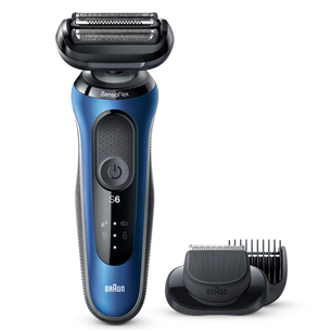 Braun Series 6 Wet & Dry, black/blue - Shaver