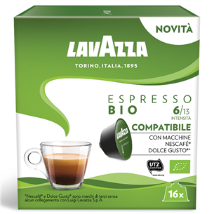 Kohvikapslid Lavazza Nescafe Dolce Gusto Espresso Bio