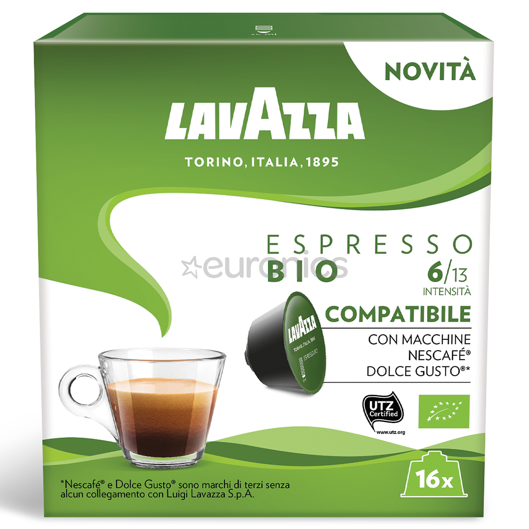 Kohvikapslid Lavazza Nescafe Dolce Gusto Espresso Bio