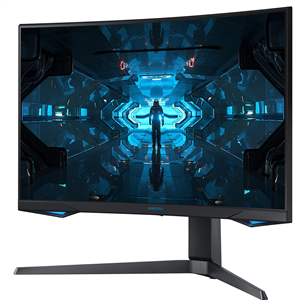 27" curved QLED monitor Samsung