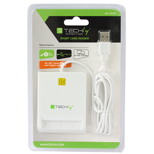 ID-kaardilugeja Techly Compact USB 2.0