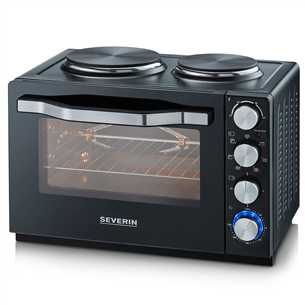 Severin, 30 L, 2500 W, must - Miniahi 2 keedualaga