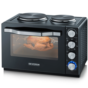 Severin, 30 L, 2500 W, must - Miniahi 2 keedualaga