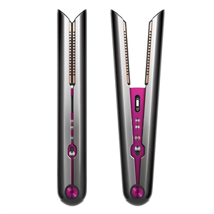 Dyson Corrale, 165-210 °C, grey/pink - Cordless hair straightener