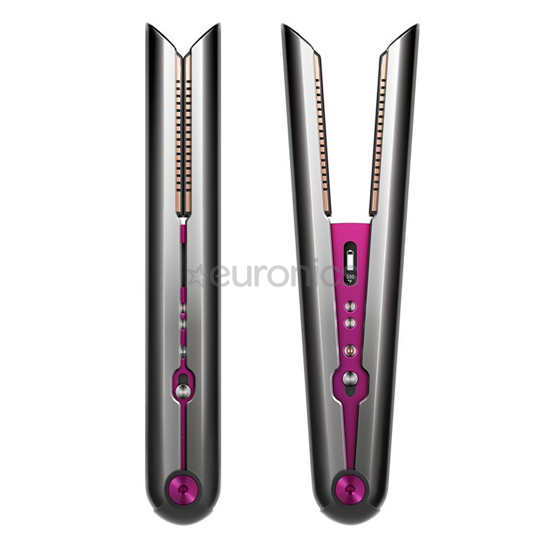 Dyson Corrale, 165-210 °C, grey/pink - Cordless hair straightener