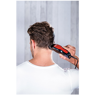 Wahl Homepro Combo, 1-25 мм, черный/красный - Машинка для стрижки волос + триммер