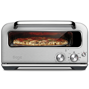 Sage the Smart Oven Pizzaiolo, 1800 Вт, серебристый - Мини-духовка