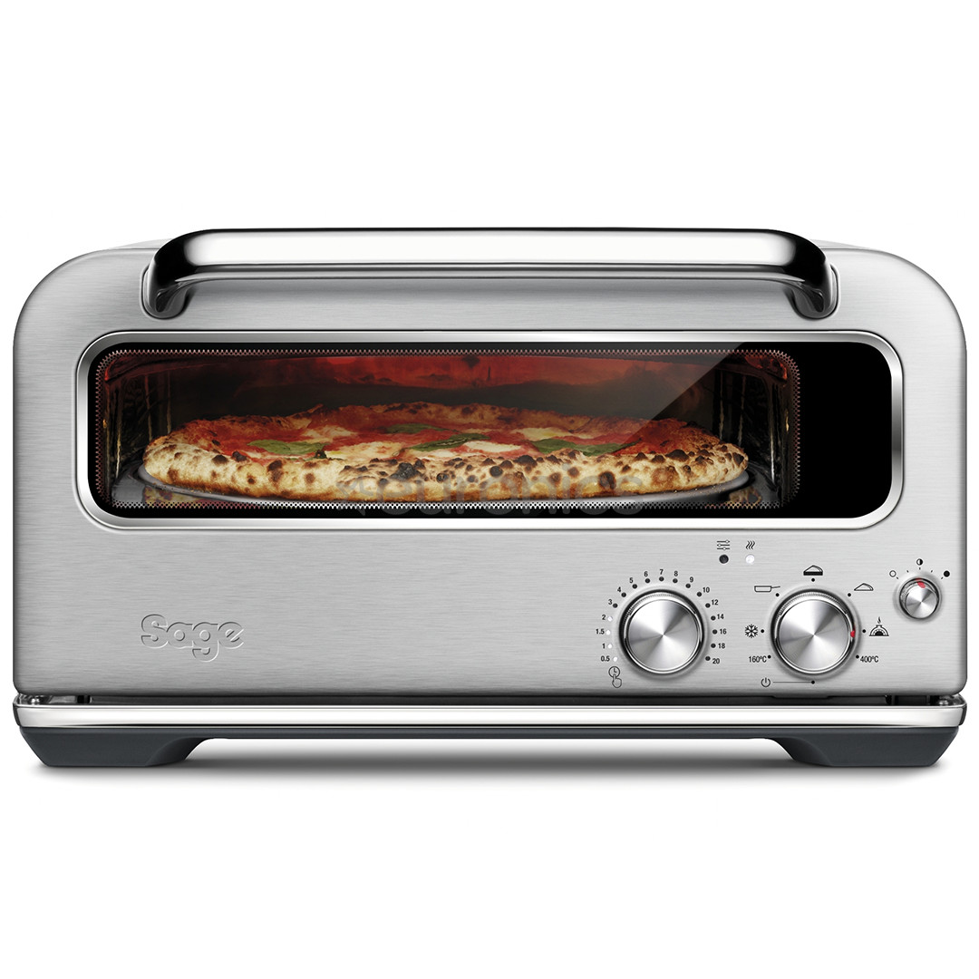 Sage the Smart Oven Pizzaiolo, 1800 Вт, серебристый - Мини-духовка