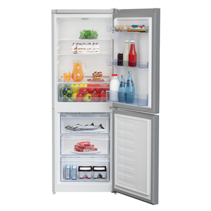 Beko, 229 L, height 153 cm, silver - Refrigerator