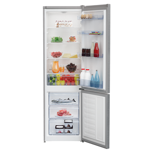 Beko, высота 170,8 см, 262 л, серый - Холодильник