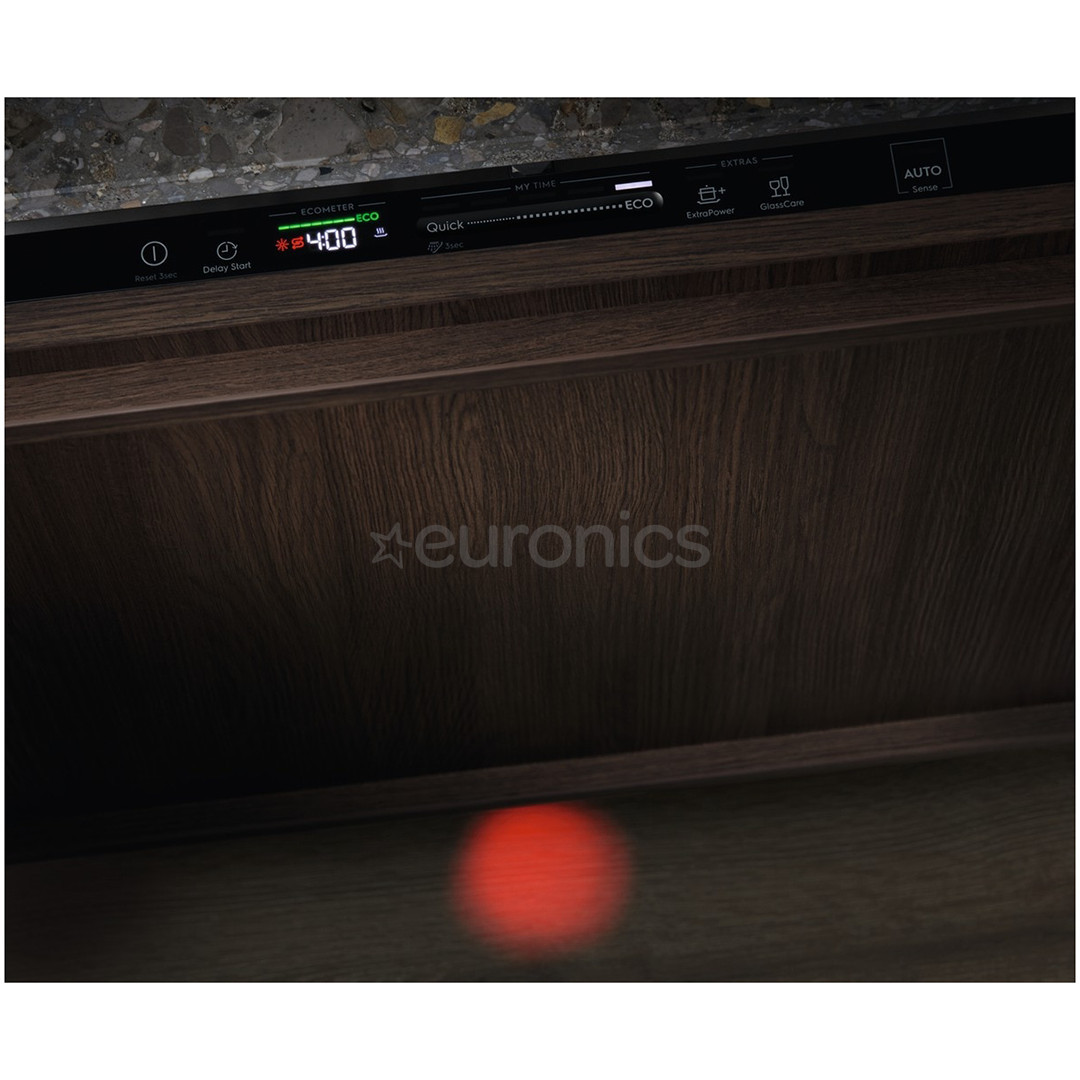 Electrolux, 10 комплектов посуды - Интегрируемая посудомоечная машина