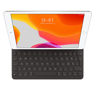 Apple Smart Keyboard, iPad (9 gen), SWE, черный - Клавиатура MX3L2S/A