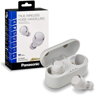Panasonic RZ-S500WE-W, valge- Täisjuhtmevabad kõrvaklapid