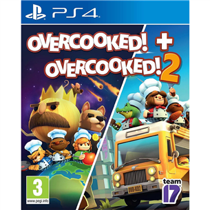 PS4 mängud Overcooked 1 & 2