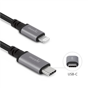 Kaabel Moshi USB-C - Lightning (3 m)