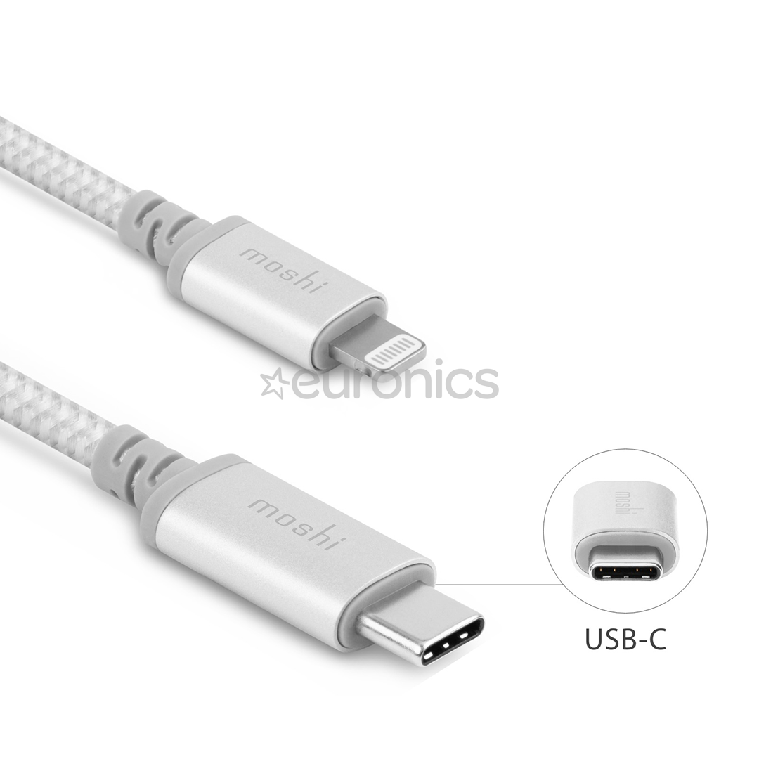 Kaabel Moshi USB-C - Lightning (1,2 m)