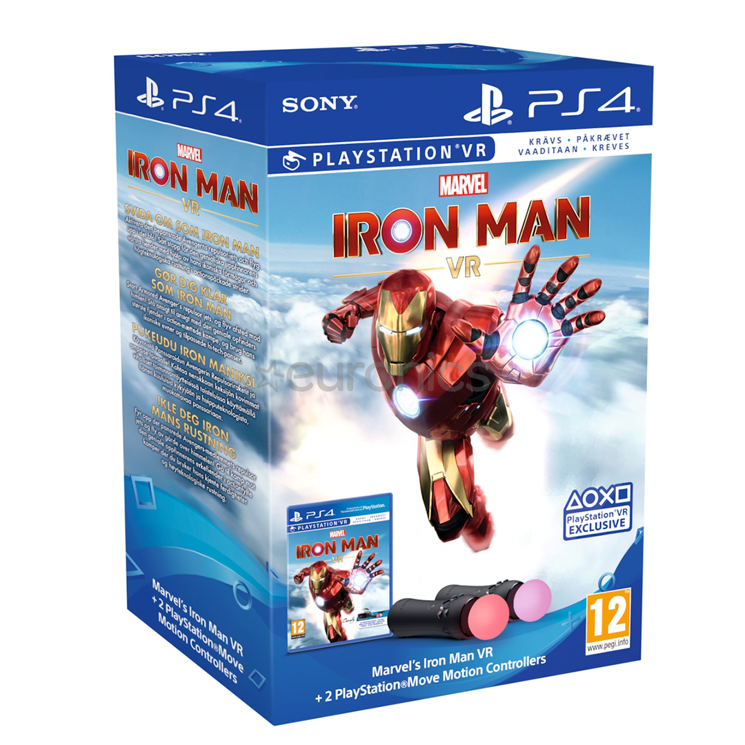 Pult Sony Move Bundle + Iron Man VR mäng