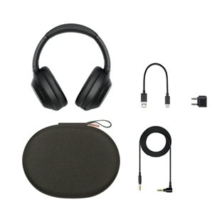 Sony WH-1000XM4, black - Over-ear Wireless Headphones