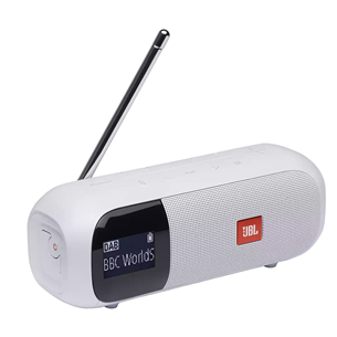 Kaasaskantav raadio JBL Tuner 2 JBLTUNER2WHT