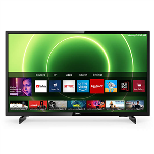 Philips PFS6805, 32", FHD, LED LCD, боковые ножки, черный - Телевизор