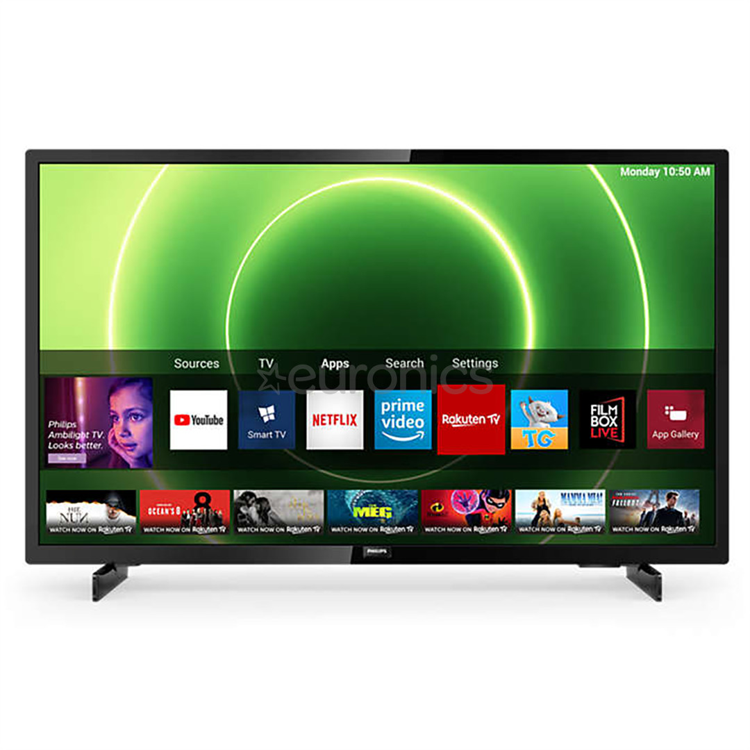 Philips PFS6805, 32", FHD, LED LCD, jalad äärtes, must - Teler