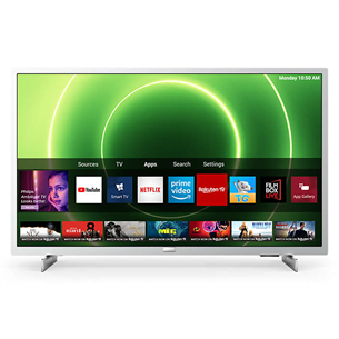 Philips PFS6855, 32", FHD, LED LCD, боковые ножки, серебристый - Телевизор 32PFS6855/12