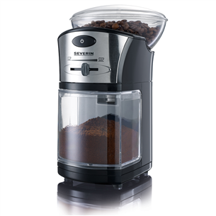 Severin, 100 W, black/inox - Coffee grinder