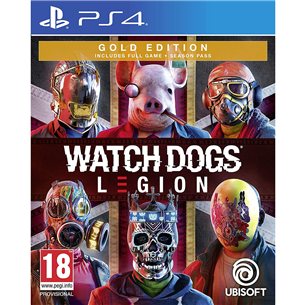 PS4 mäng Watch Dogs: Legion GOLD Edition