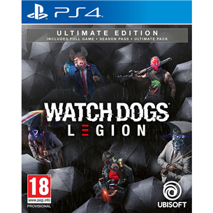 PS4 mäng Watch Dogs: Legion Ultimate Edition PS4WDLEGIONU