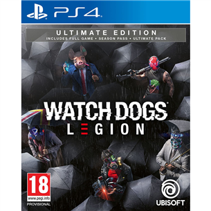 PS4 game Watch Dogs: Legion Ultimate Edition