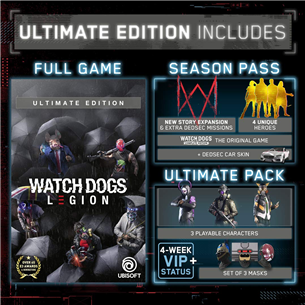 Игра Watch Dogs: Legion Ultimate Edition для PlayStation 4
