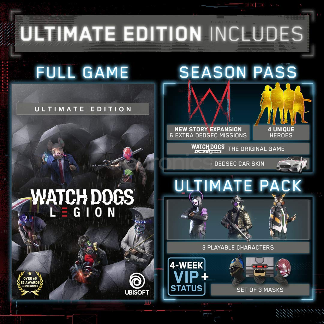 Xbox One / Series X/S mäng Watch Dogs: Legion Ultimate Edition