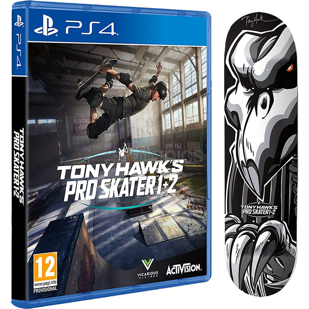 PS4 mäng Tony Hawks Pro Skater 1+2 Collector's Edition