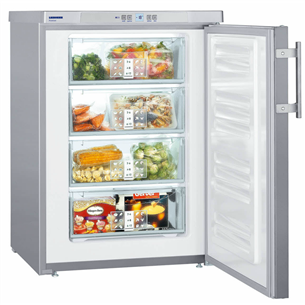 Liebherr, 103 L, height 86 cm, inox - Freezer