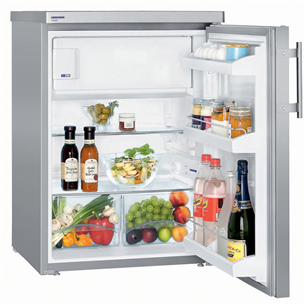 Liebherr, 143 л, высота 85 см, серебристый - Мини-холодильник