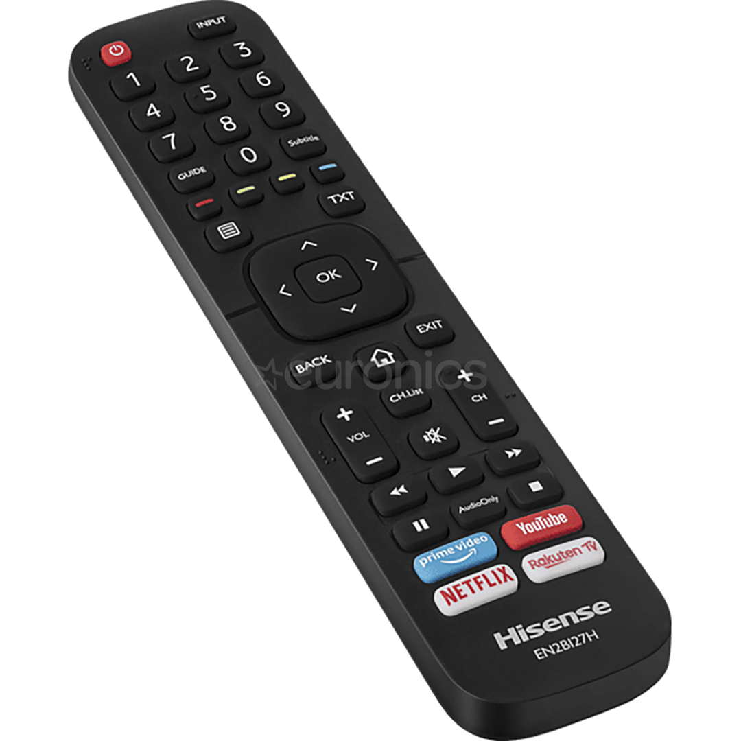 Hisense LCD FHD, 40", jalad äärtes, must - Teler
