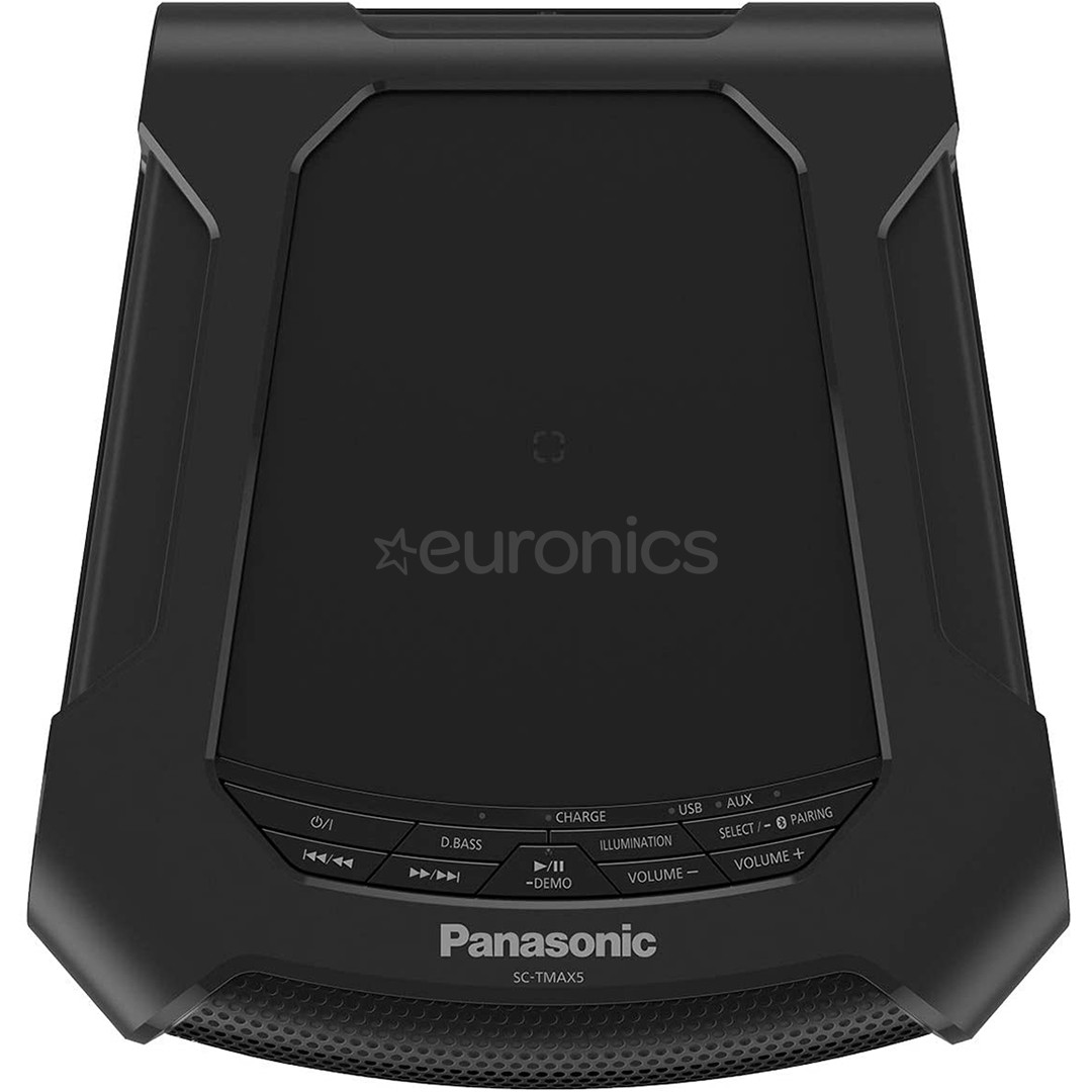 Panasonic TMAX5, USB, Bluetooth, must - Peokõlar