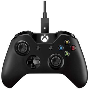 Беспроводной игровой пульт Microsoft Xbox One + провод