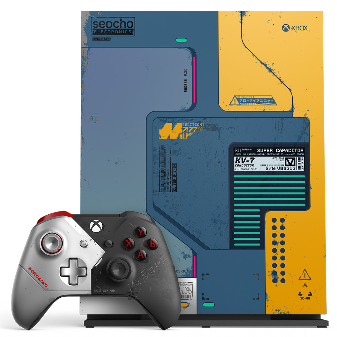 Mängukonsool Microsoft Xbox One X (1 TB) + Cyberpunk 2077