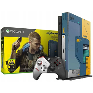 Gaming console Microsoft Xbox One X (1 TB) + Cyberpunk 2077