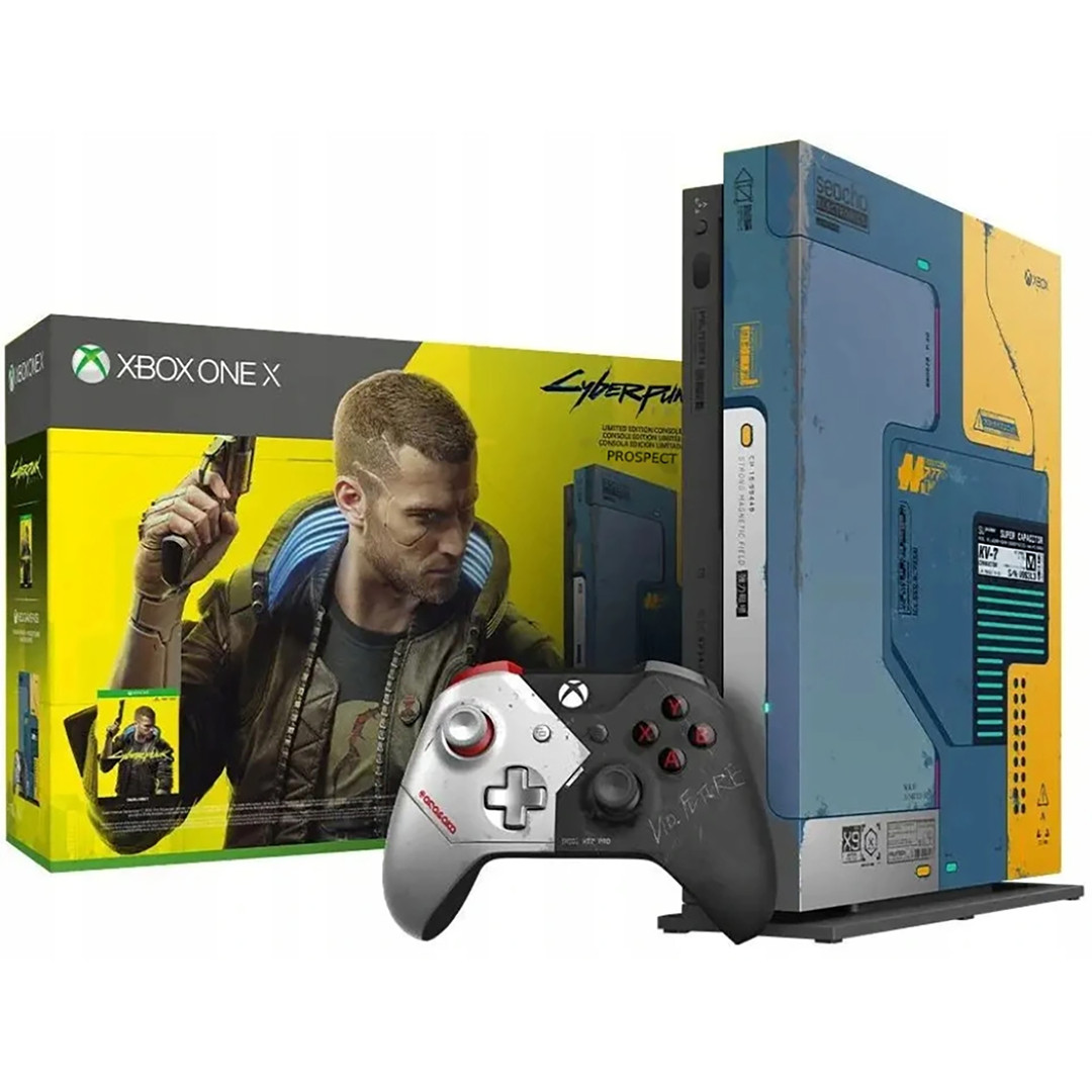 Mängukonsool Microsoft Xbox One X (1 TB) + Cyberpunk 2077