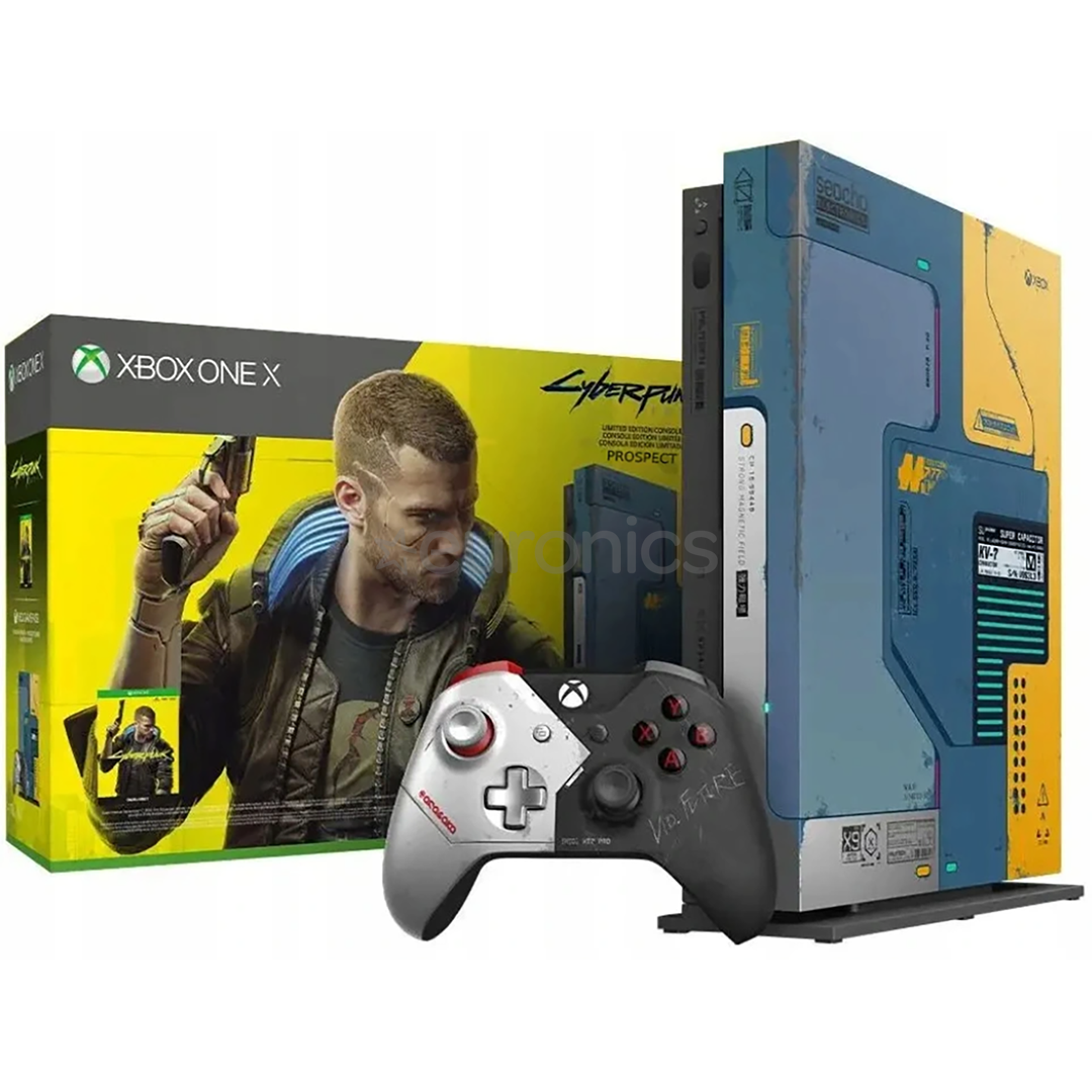 Mängukonsool Microsoft Xbox One X (1 TB) + Cyberpunk 2077