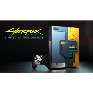 Gaming console Microsoft Xbox One X (1 TB) + Cyberpunk 2077
