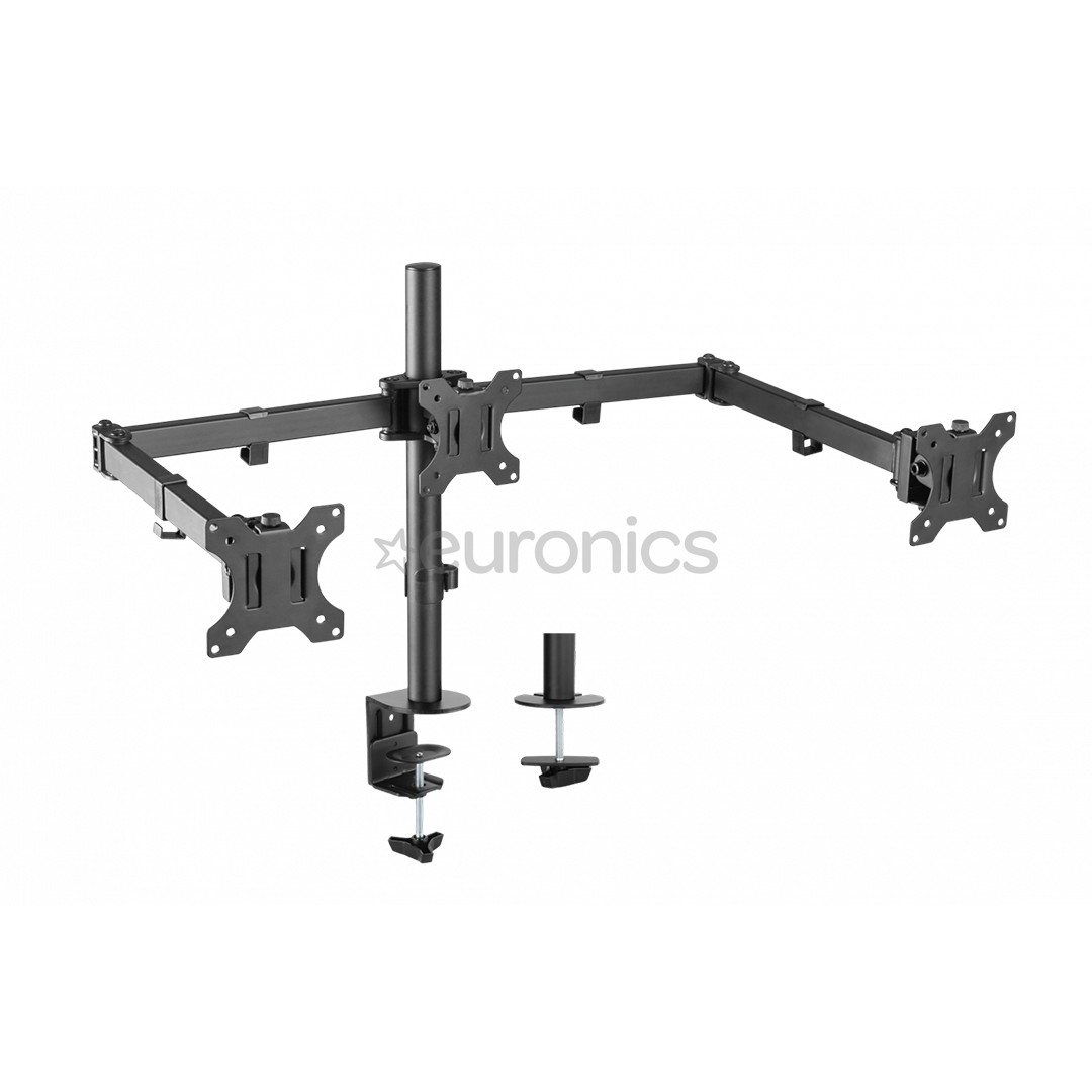 Monitori lauakinnitus Essentials Triple Static (13-27'')