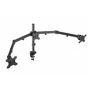 Monitor desk mount Essentials Triple Static (13-27'')