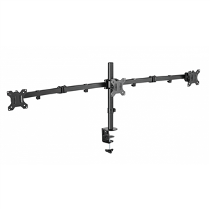 Monitor desk mount Essentials Triple Static (13-27'')