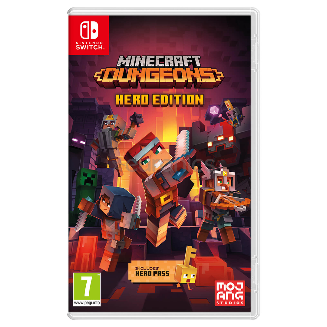 Switch mäng Minecraft Dungeons Hero Edition