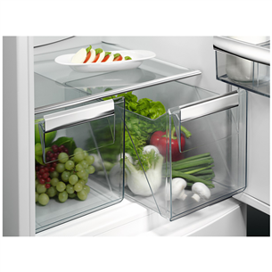 AEG, 261 л, высота 177 см - Интегрируемый холодильник