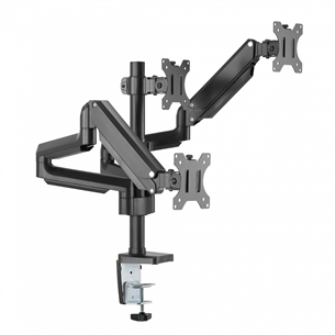 Monitor desk mount Essentials Triple Gaslift (13-27'')